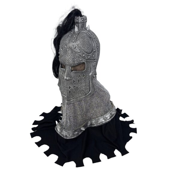 Faux Metal Knight Mask Medieval Renaissance Easter Unlimited Y2K Vintage - Picture 4 of 15